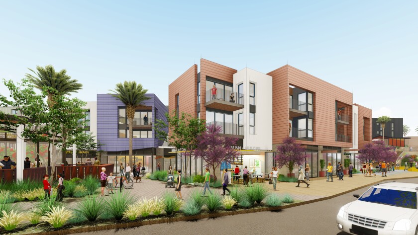 The proposed new Marea Village.