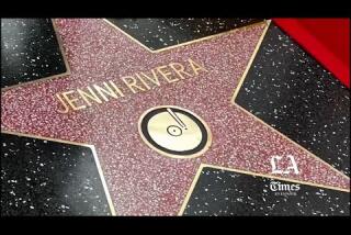 Develación de la estrella de Jenni Rivera en el Paseo de la Fama de Hollywood