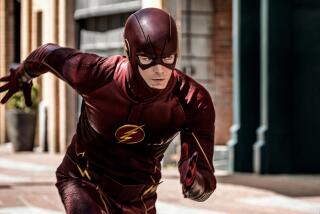 Grant Gustin in "The Flash" on The CW, 2018.