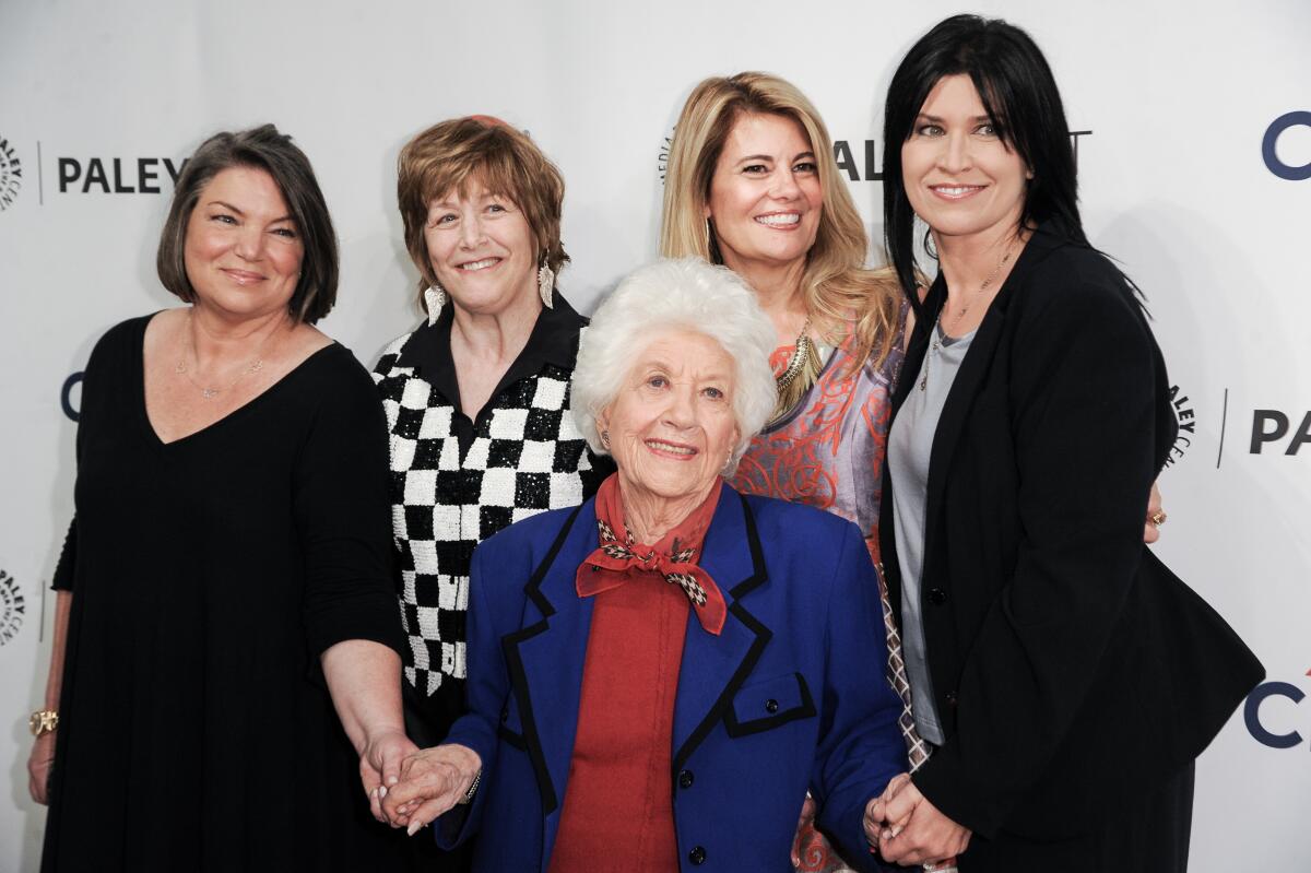 Five stars of "The Facts of Life" reunite