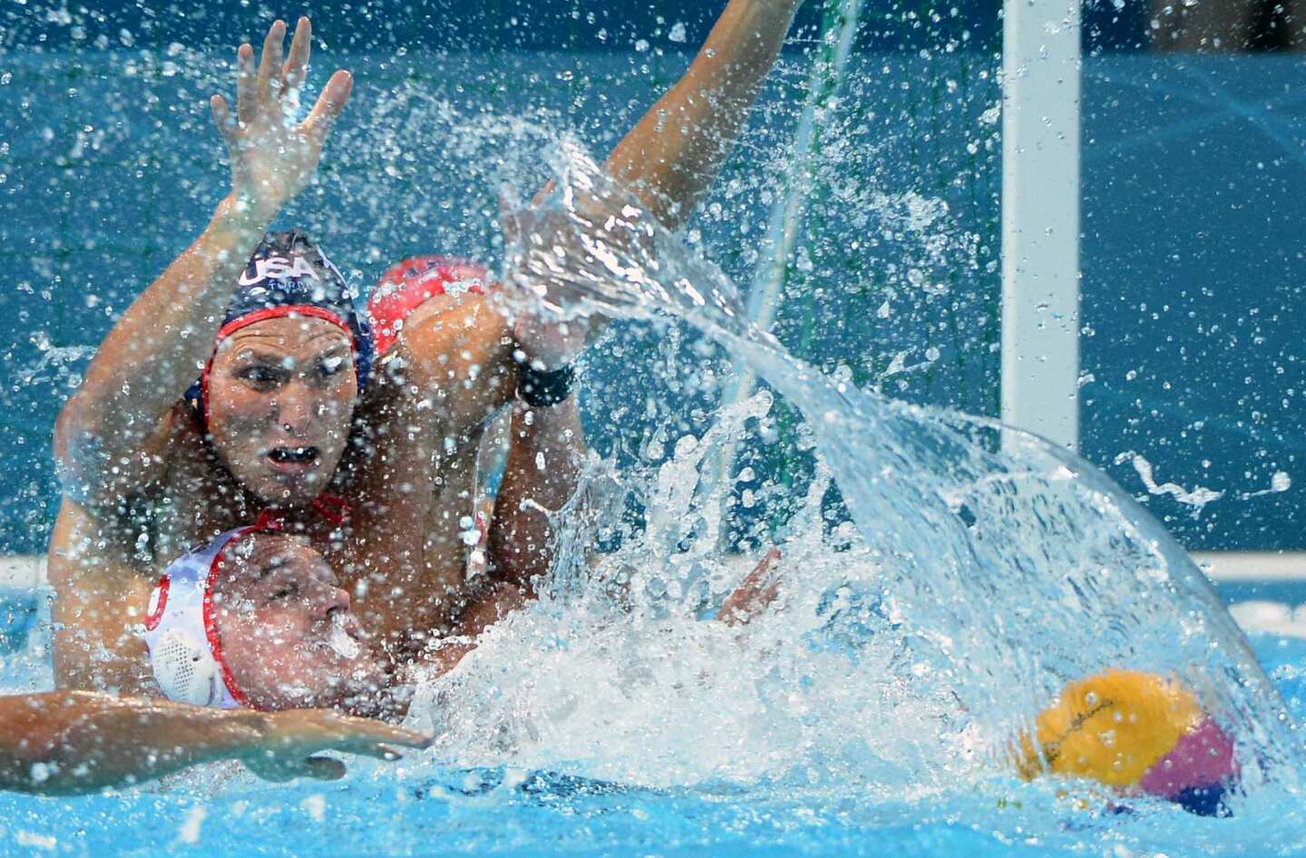 Water polo a mix of sports with some 'brutality' on the side - Los Angeles  Times