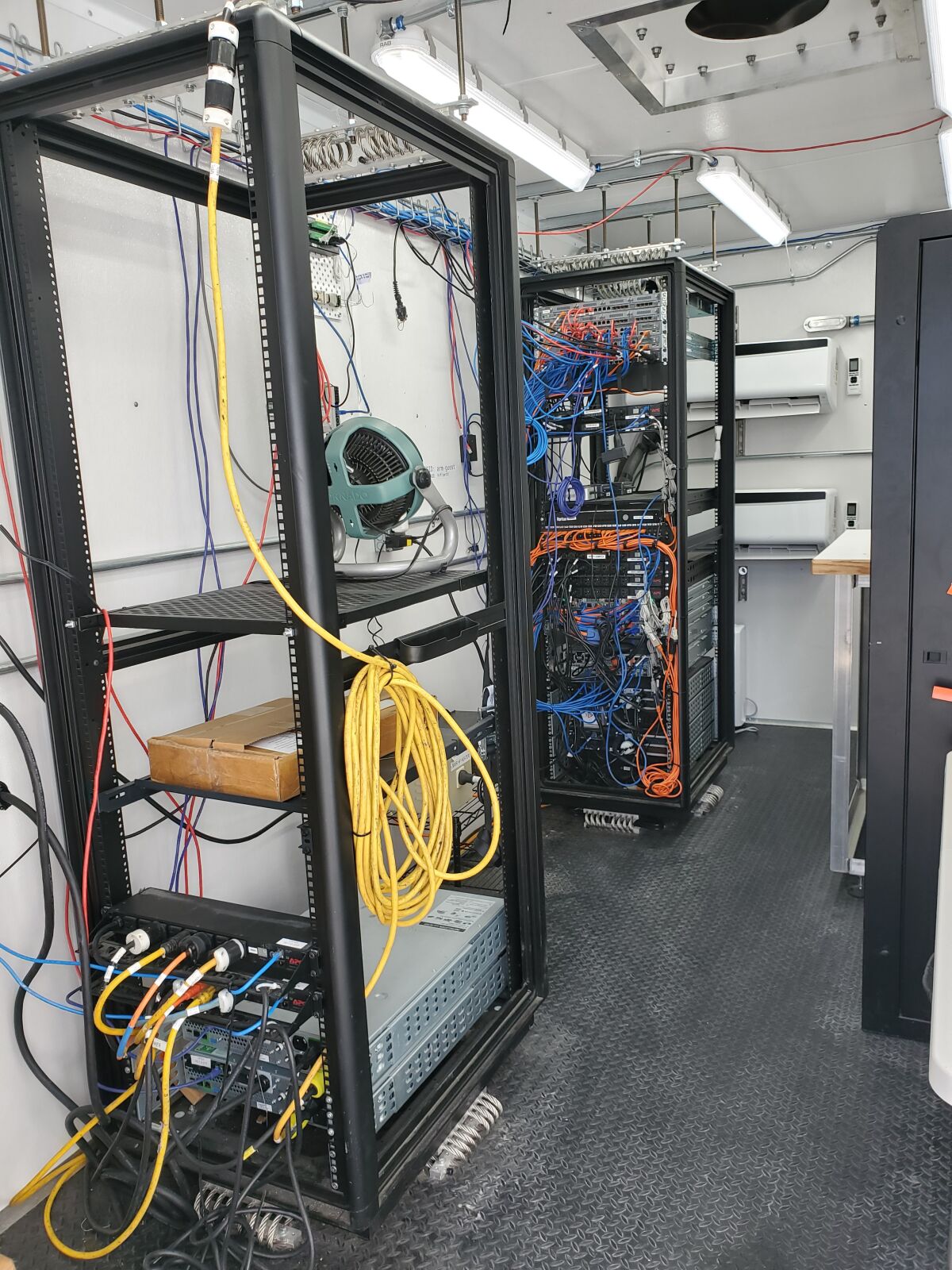 This is some of the equipment being used as part of the Eastern Pacific Cloud Aerosol Precipitation Experiment.