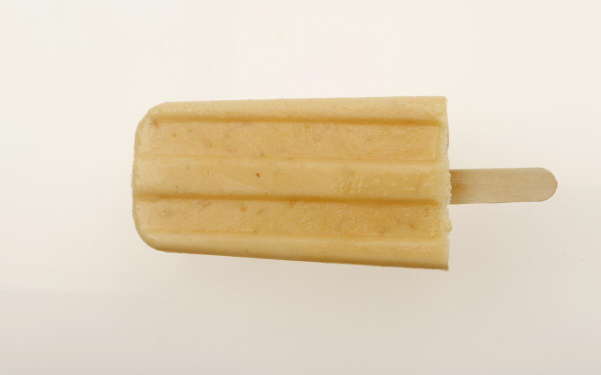 Spicy cantaloupe and ginger pops