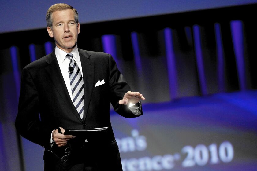 Former colleagues say it's hard to imagine Brian Williams going to the news division's cable channel MSNBC, where he toiled for years in preparation to succeed Tom Brokaw at "NBC Nightly News."