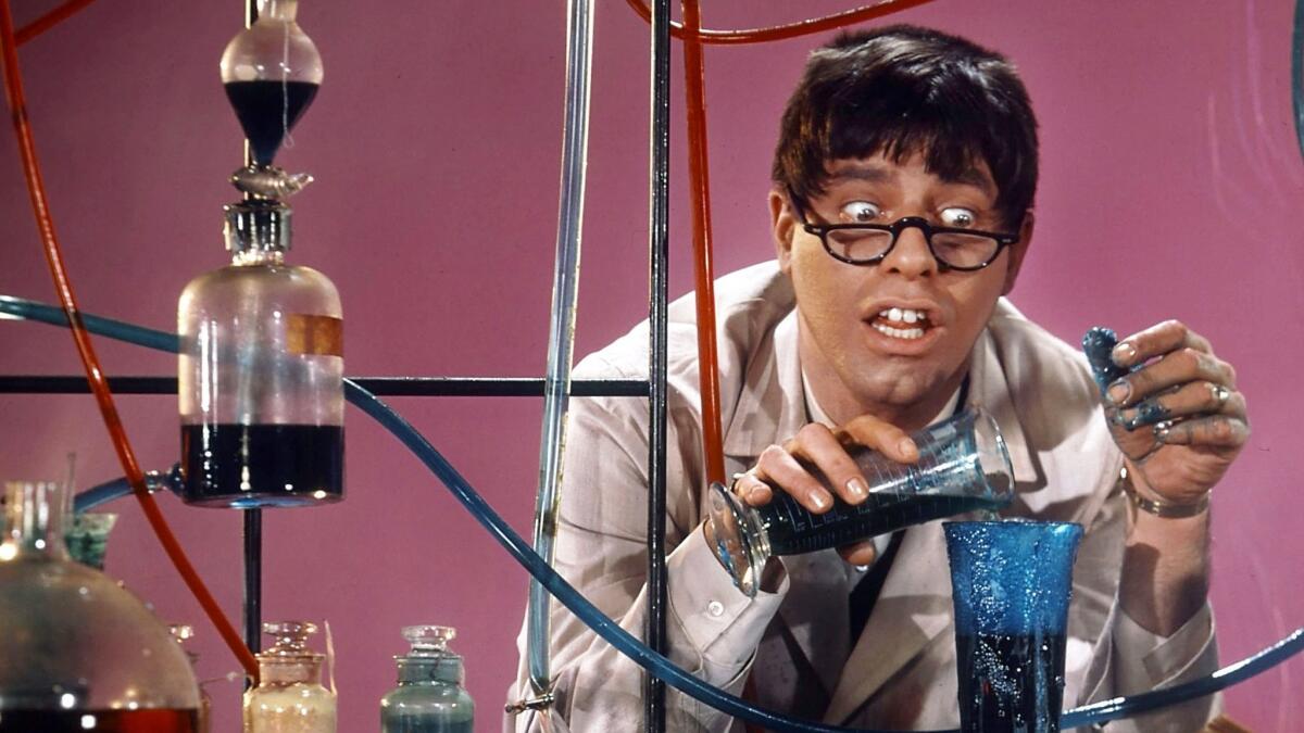 Jerry Lewis in "The Nutty Professor."