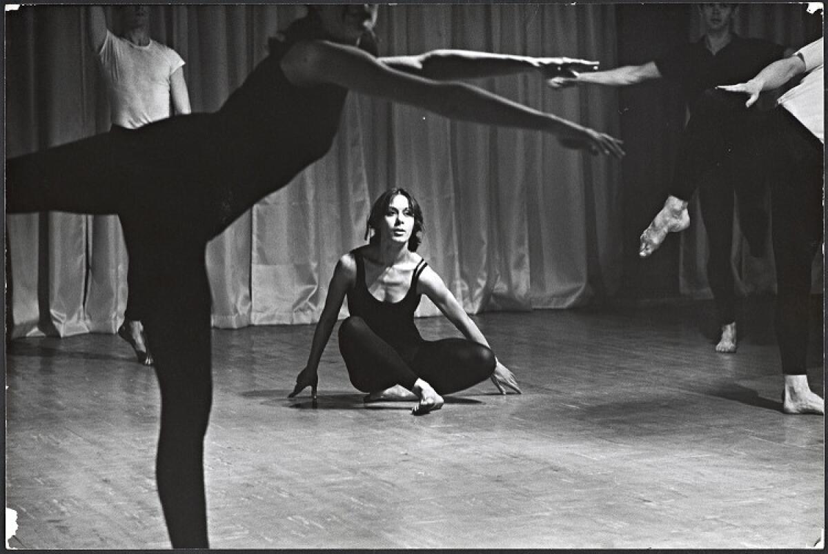 Dancer Yvonne Rainer in "Terrain." (Al Geise / The J. Paul Getty Museum)