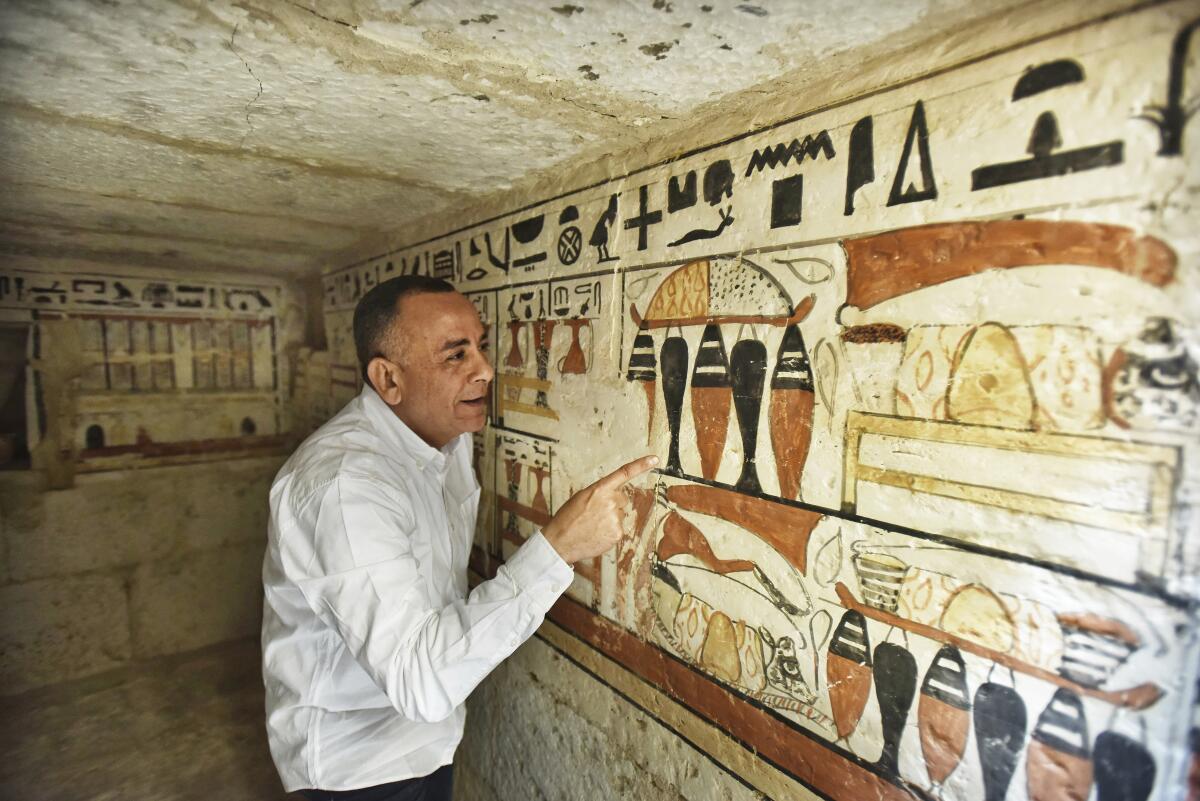 Mostafa Waziri, secretario general del Consejo Supremo de Antigüedades de Egipto,