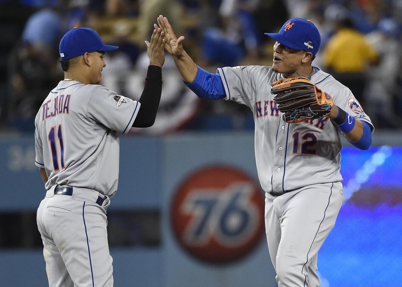 MLB: NLDS-New York Mets at Los Angeles Dodgers