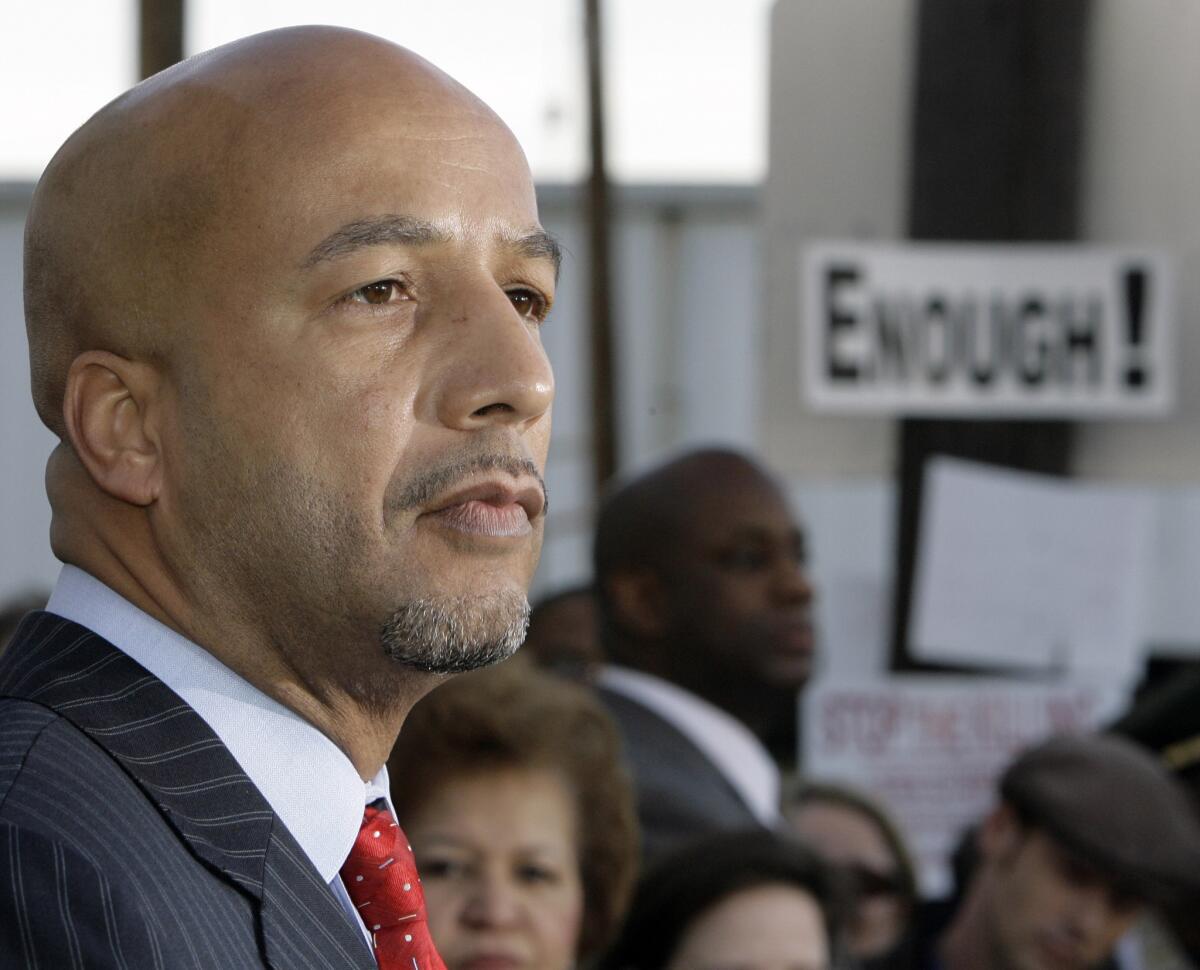 Former New Orleans May Ray Nagin, shown in 2007, reported to federal prison Monday.