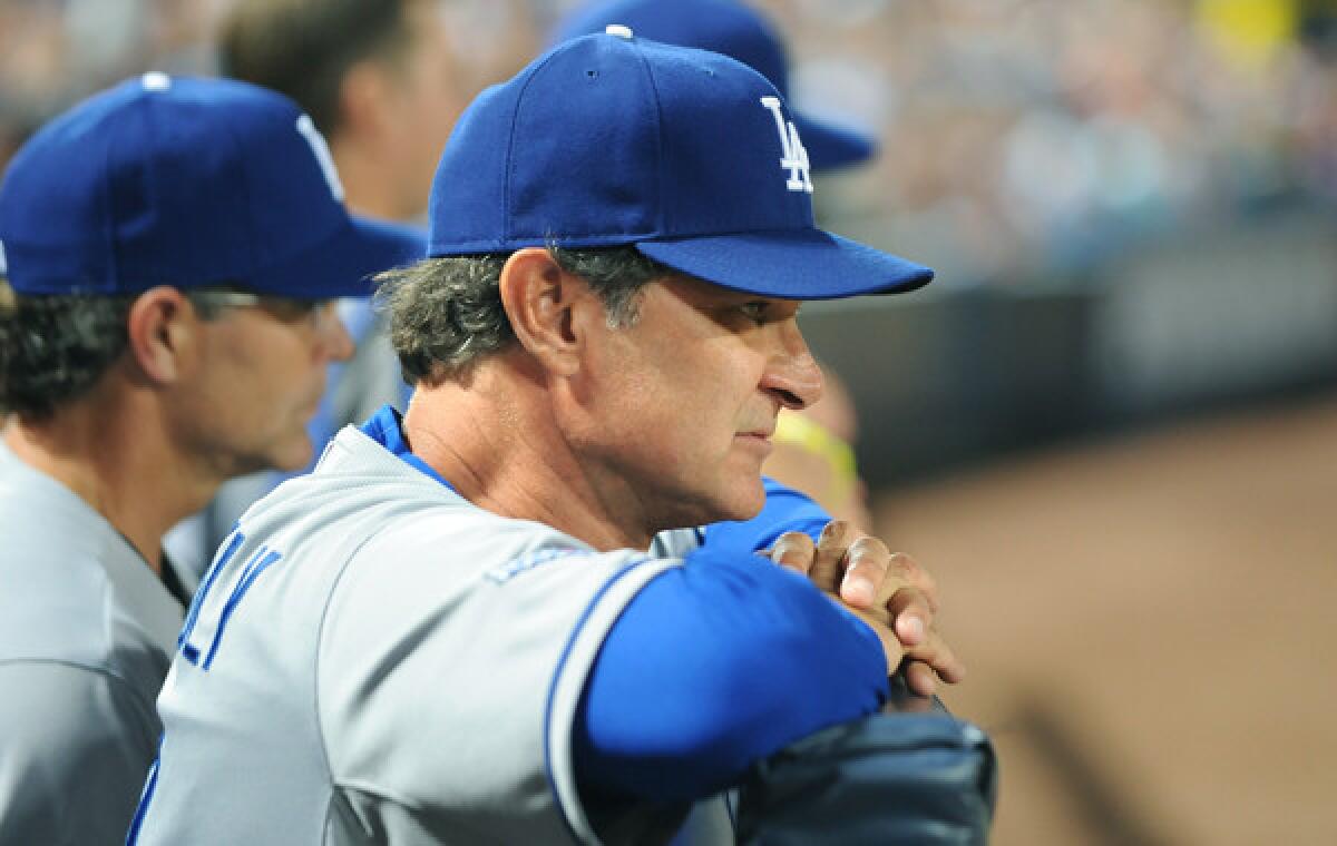Dodgers Manager Don Mattingly says comments he made in October about his contract status weren't meant to pressure the franchise into offering him a new deal.