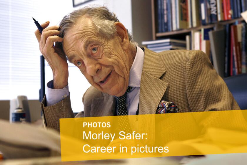 "60 Minutes" correspondent Morley Safer has died. He was 84.