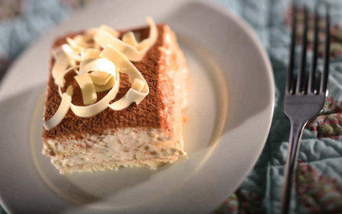 Il Barone Ristorante's limoncello tiramisu