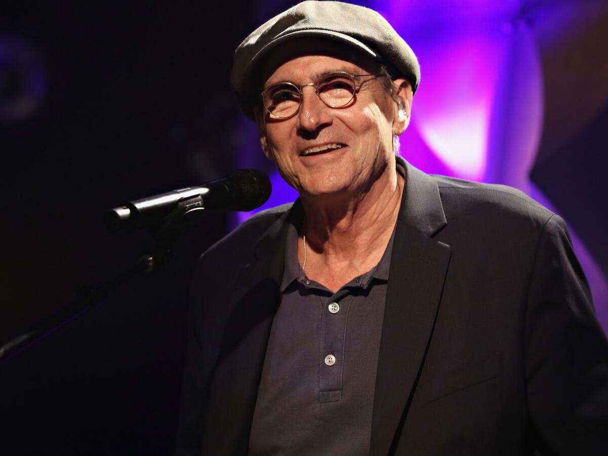James Taylor's latest studio album, "Before This World," opened at No. 1 on the Billboard 200 chart.