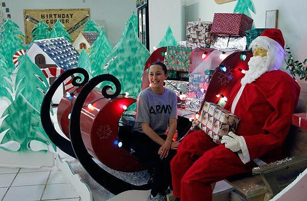 Santa Claus' sleigh