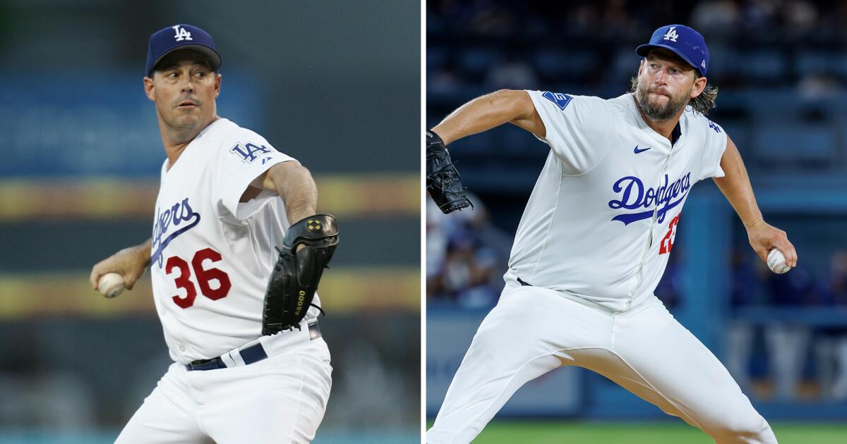 Commentary: Clayton Kershaw isn't first Hall of Fame-bound pitcher to finish career in Dodgers bullpen