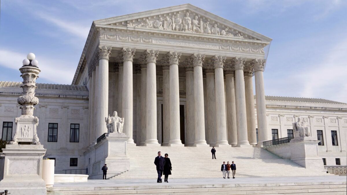 The Supreme Court in Washington. 