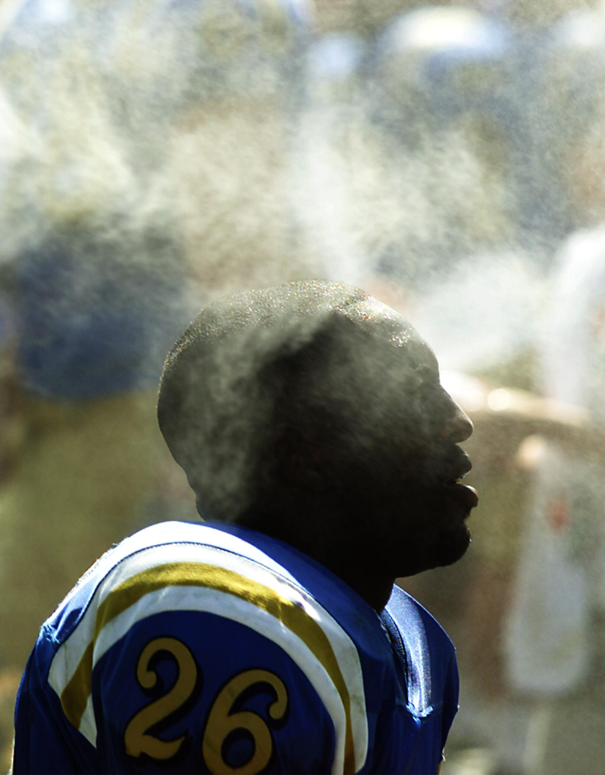 UCLA's DeShaun Foster resting