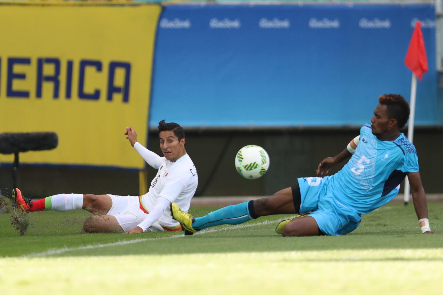 Río 2016: Fiji 1-5 México