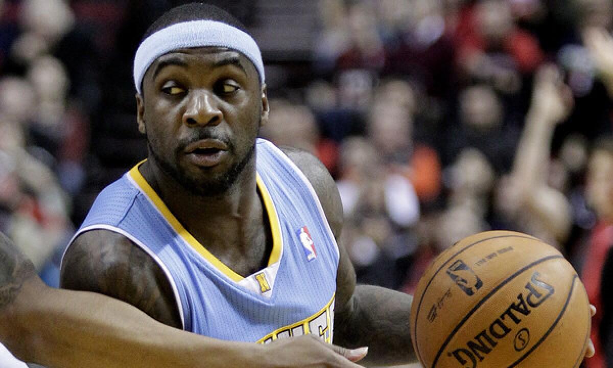 Denver Nuggets guard Ty Lawson might not play against the Clippers on Monday.