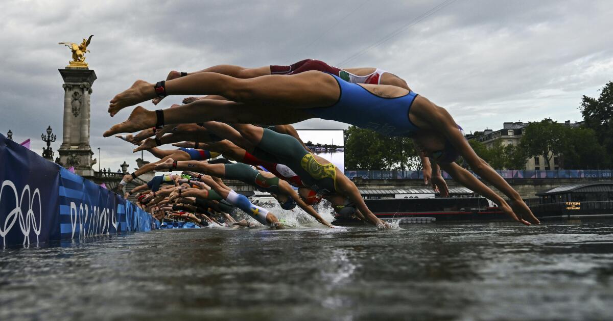奥运会选手更担心塞纳河而不是污染