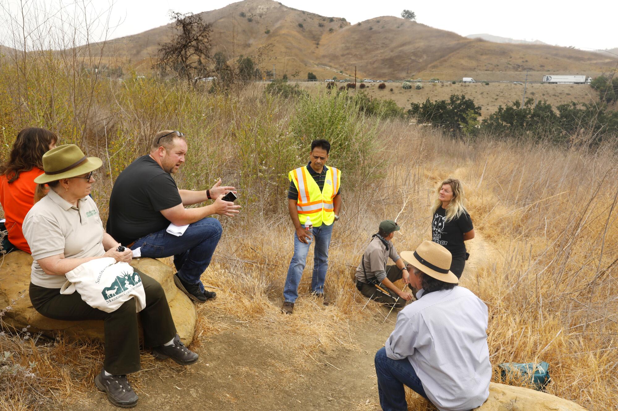 It has been a team effort to get the approval for the proposed $87-million mountain lion bridge spanning the 101 Freeway