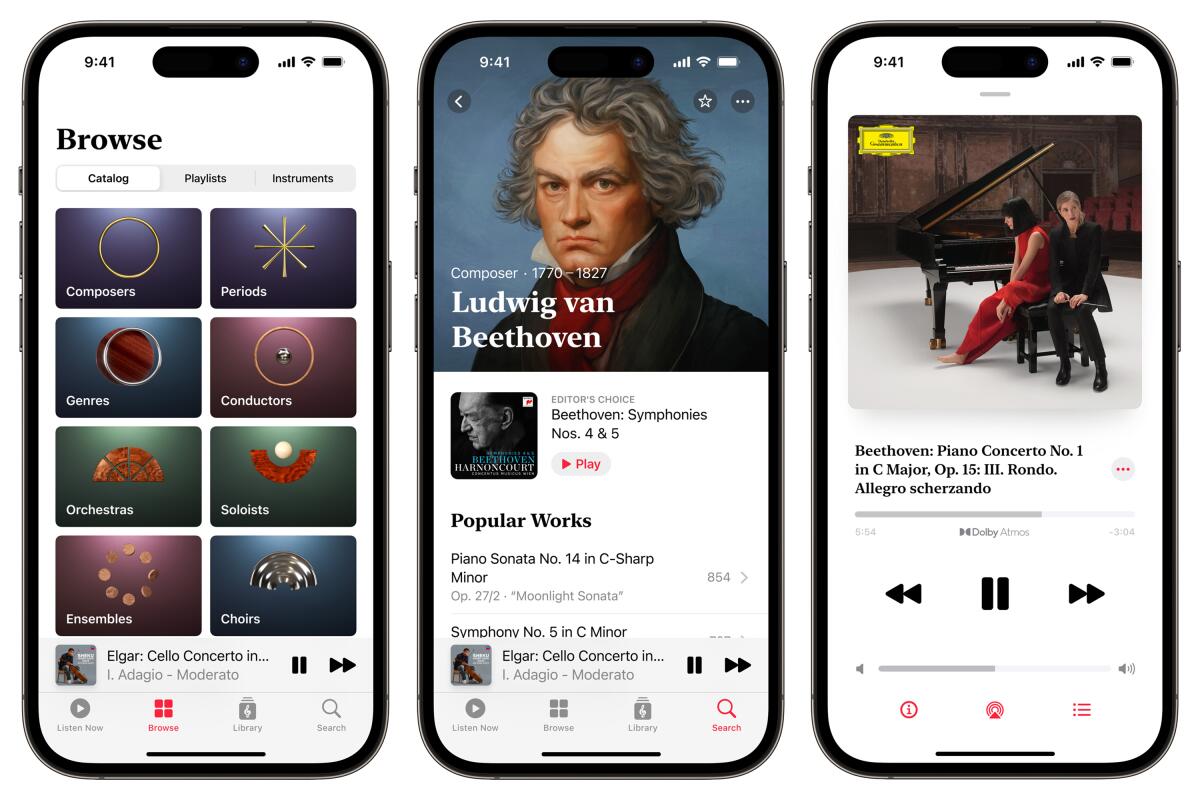 Is Apple's buzzy new classical music app worth the hype? - Los Angeles ...