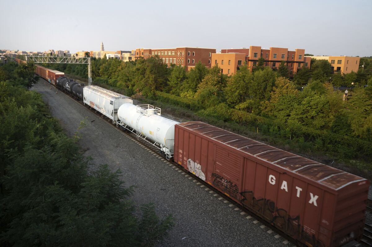 Alexandria, Virginia freight train
