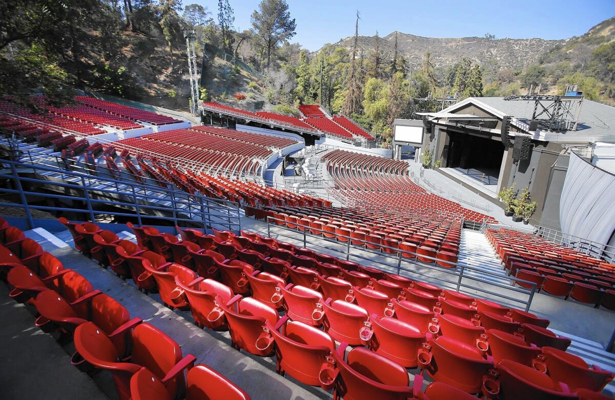 Entertainment giants Live Nation and Nederlander Organization are battling for control of the Greek Theatre, a historic venue owned by the city of Los Angeles.