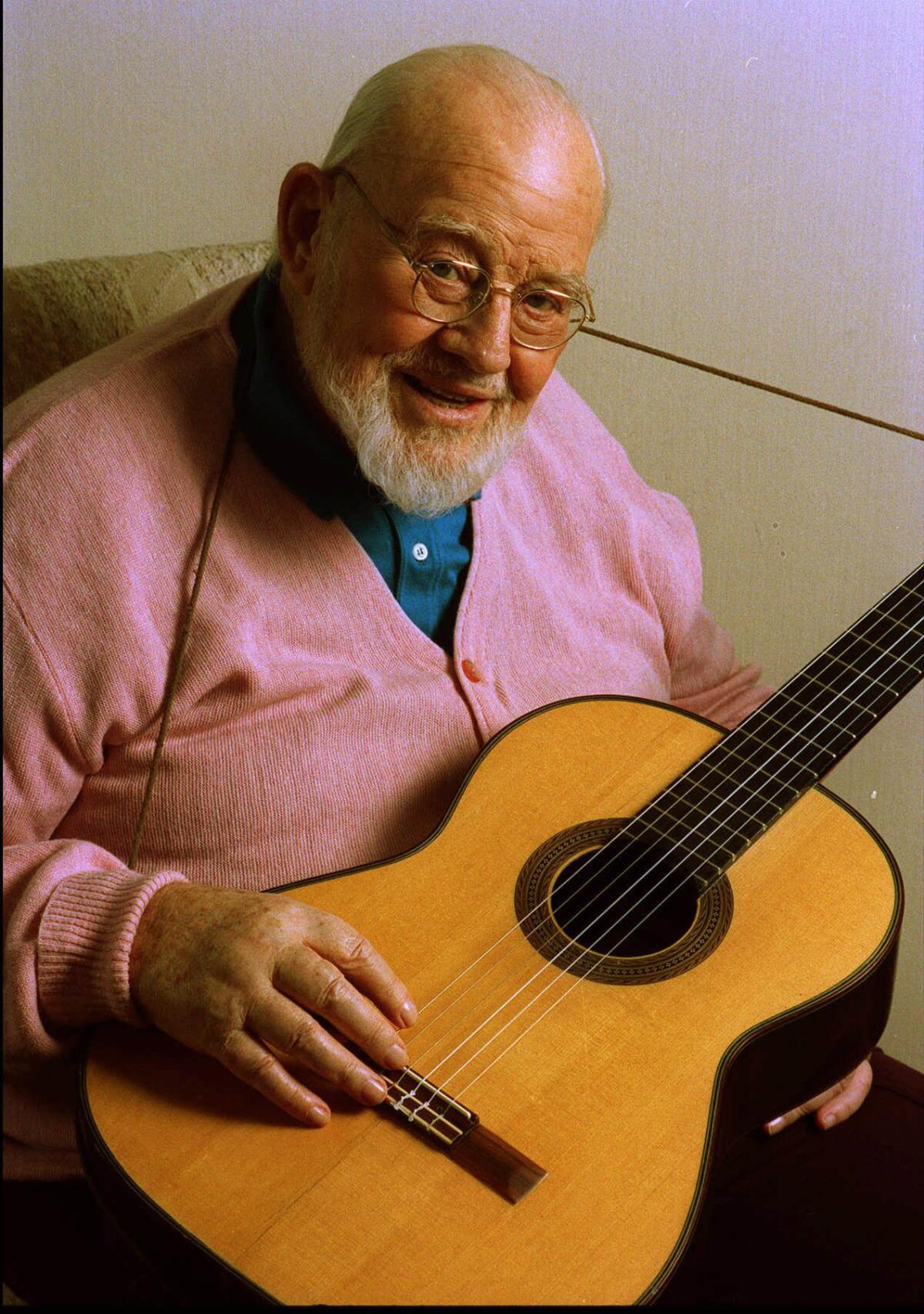 Burl Ives in 1993.