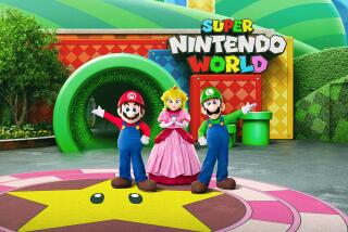Super Nintendo World will open at Universal Studios Hollywood on Feb. 17.