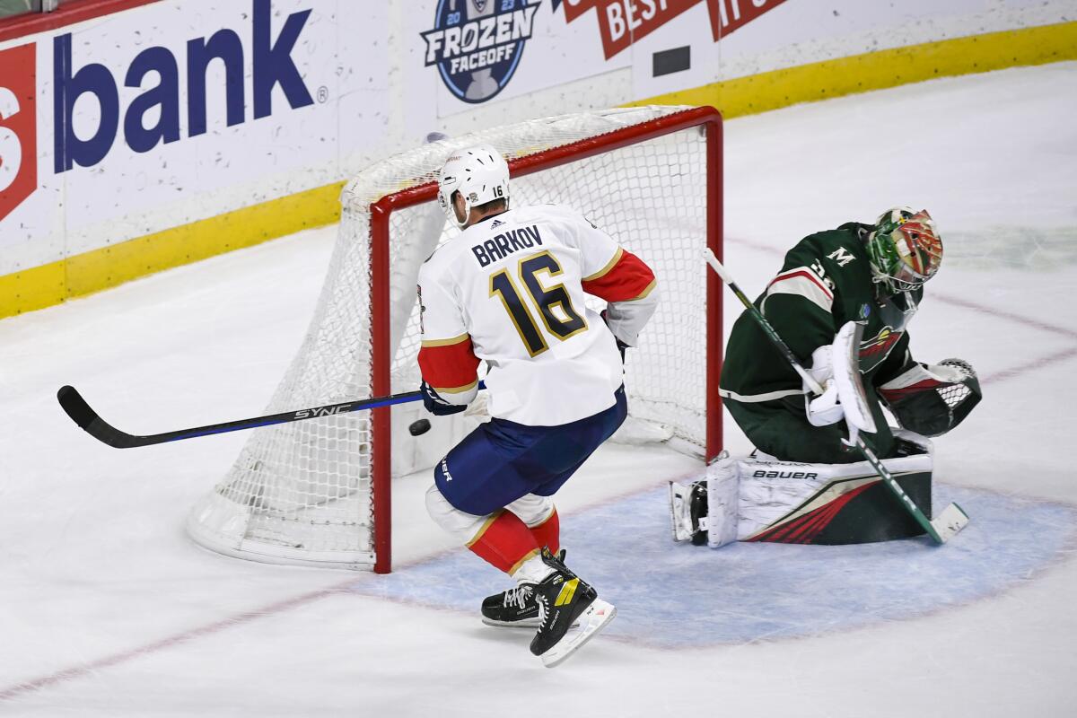 Panthers beat Wild in shootout for 4th win in 5 games - The San