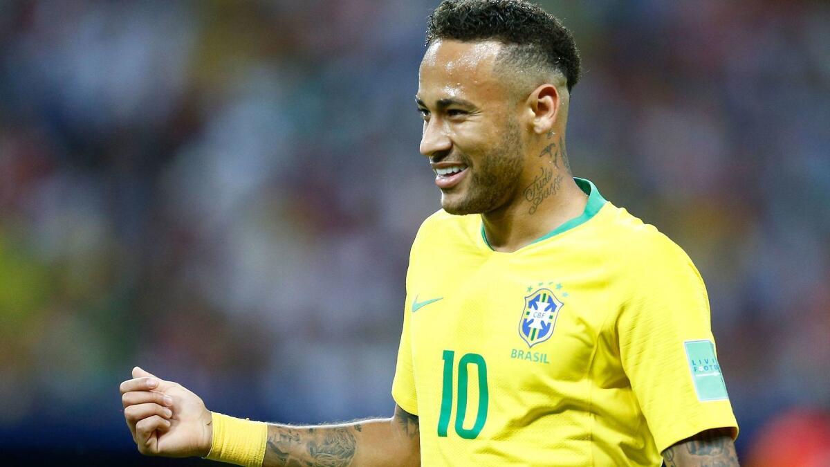 Brazil forward Neymar has been criticized by opponents for his on-field theatrics.