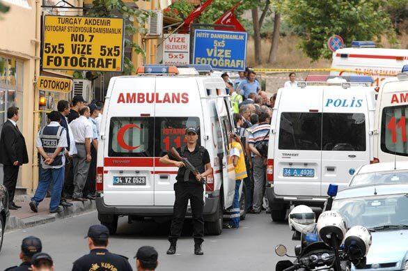 U.S. Consulate in Istanbul, Turkey, attacked.