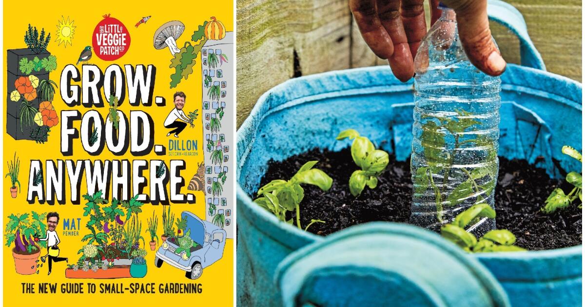 This book shows you how to 'Grow. Food. Anywhere.'