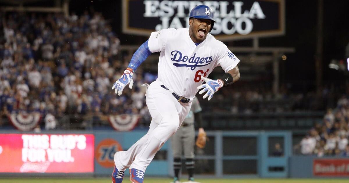 Whicker: Yasiel Puig goes from outcast to centerpiece in Dodgers