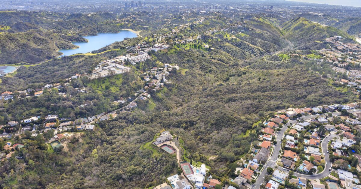 A huge chunk of land in Bel-Air is going up for auction