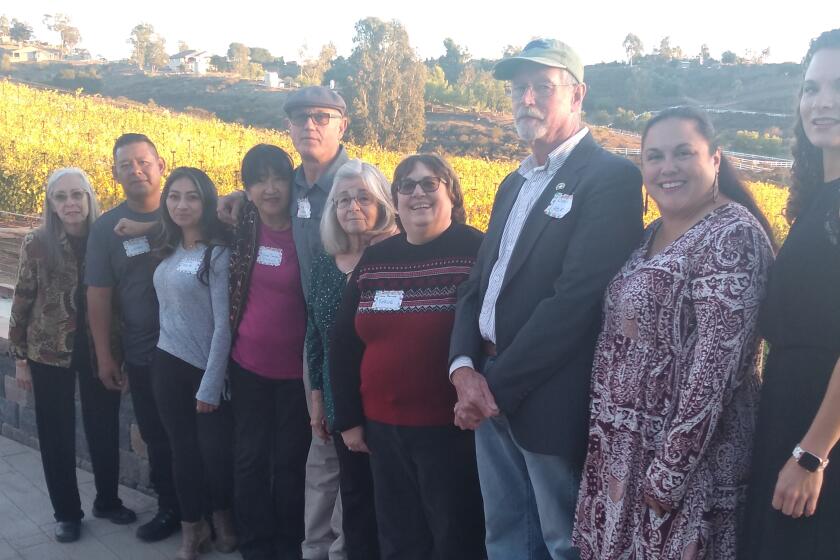 Friends of Ramona Unified Schools (FORUS) members gather at Soiree Under the Stars.