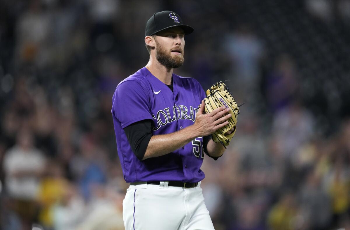 Rockies sign right-hander Daniel Bard to $19M, 2-year deal - The San Diego  Union-Tribune