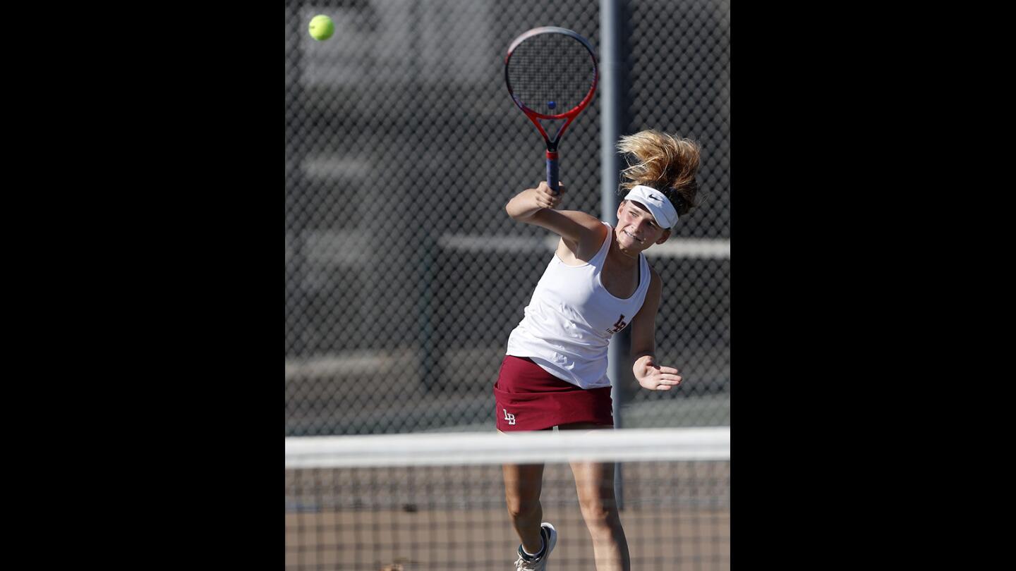 Photo Gallery: Laguna Beach vs. Edison in girls’ tennis