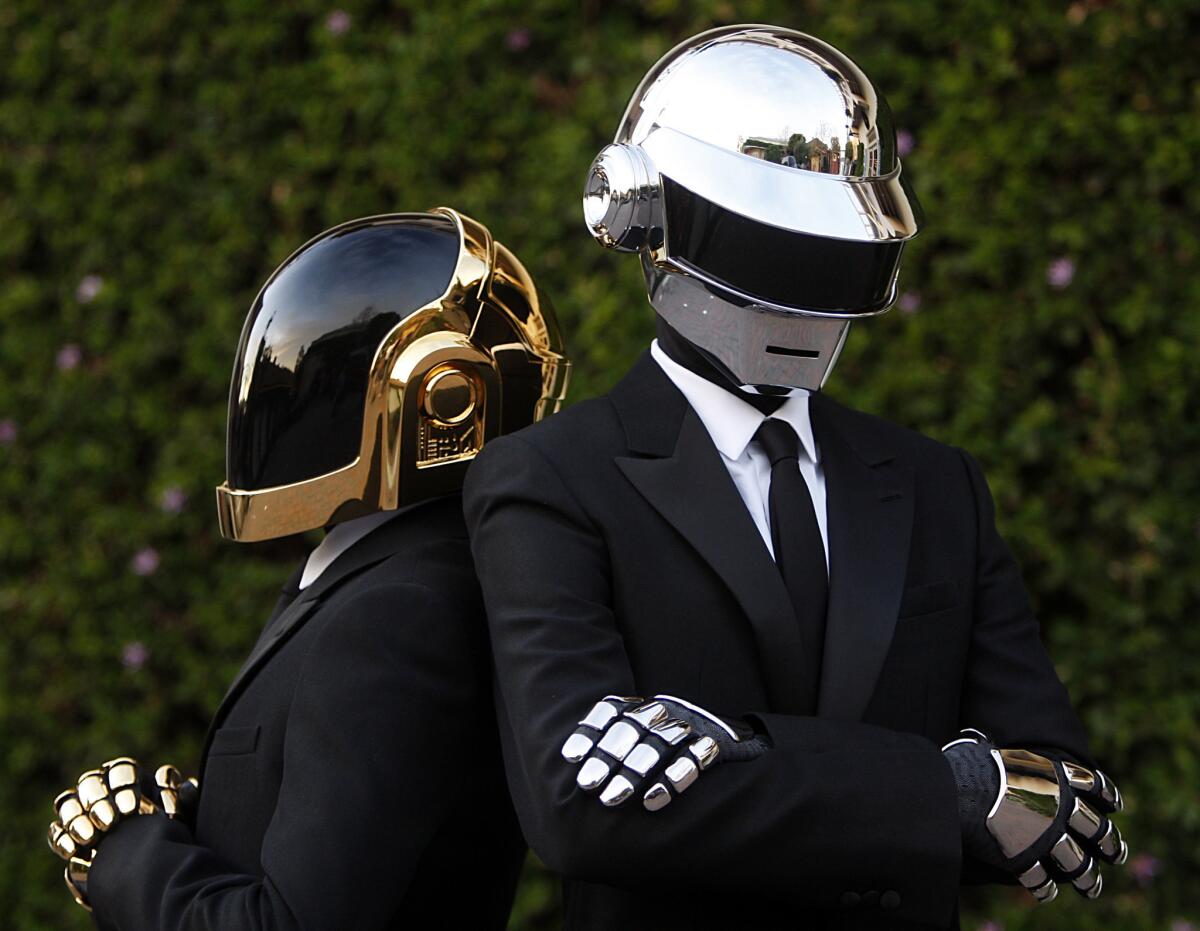Guy-Manuel de Homem-Christo, left, and Thomas Bangalter, aka Daft Punk.