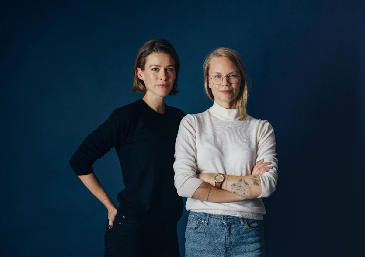 Martina Österling, left, and Elin Sandström Lundh are managing partners of Albatros talent agency.