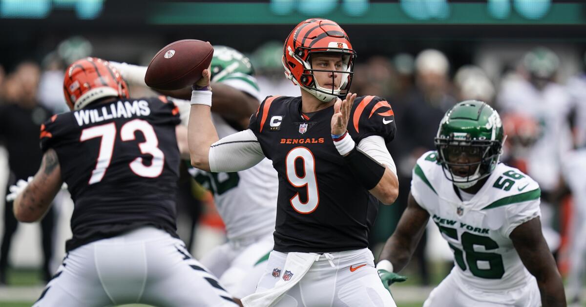 With a Win at Home, the Bengals End on a More Positive Note - The New York  Times