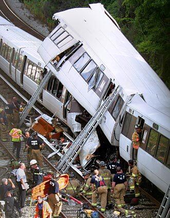 D.C. rail collision