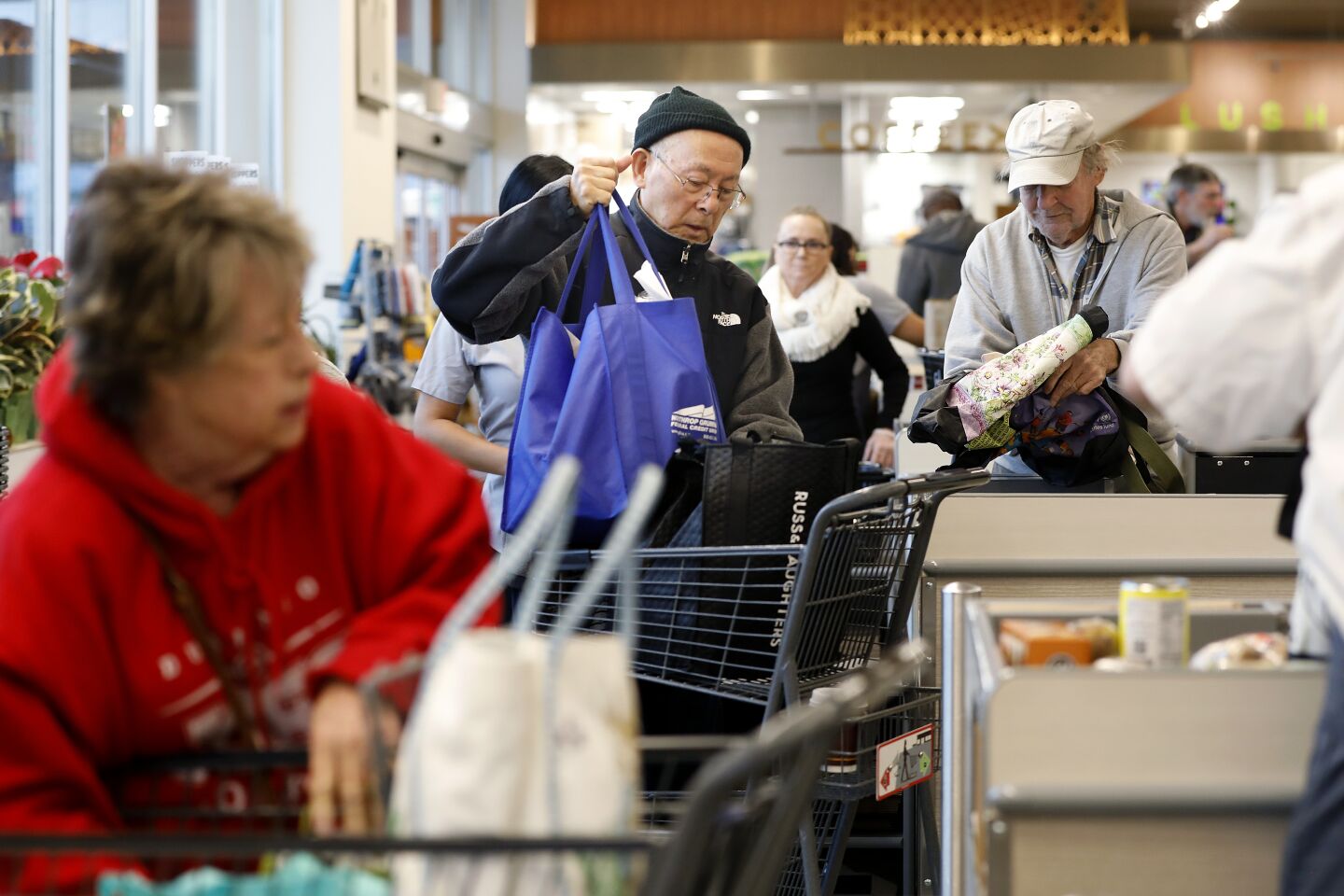 Priority shopping for seniors