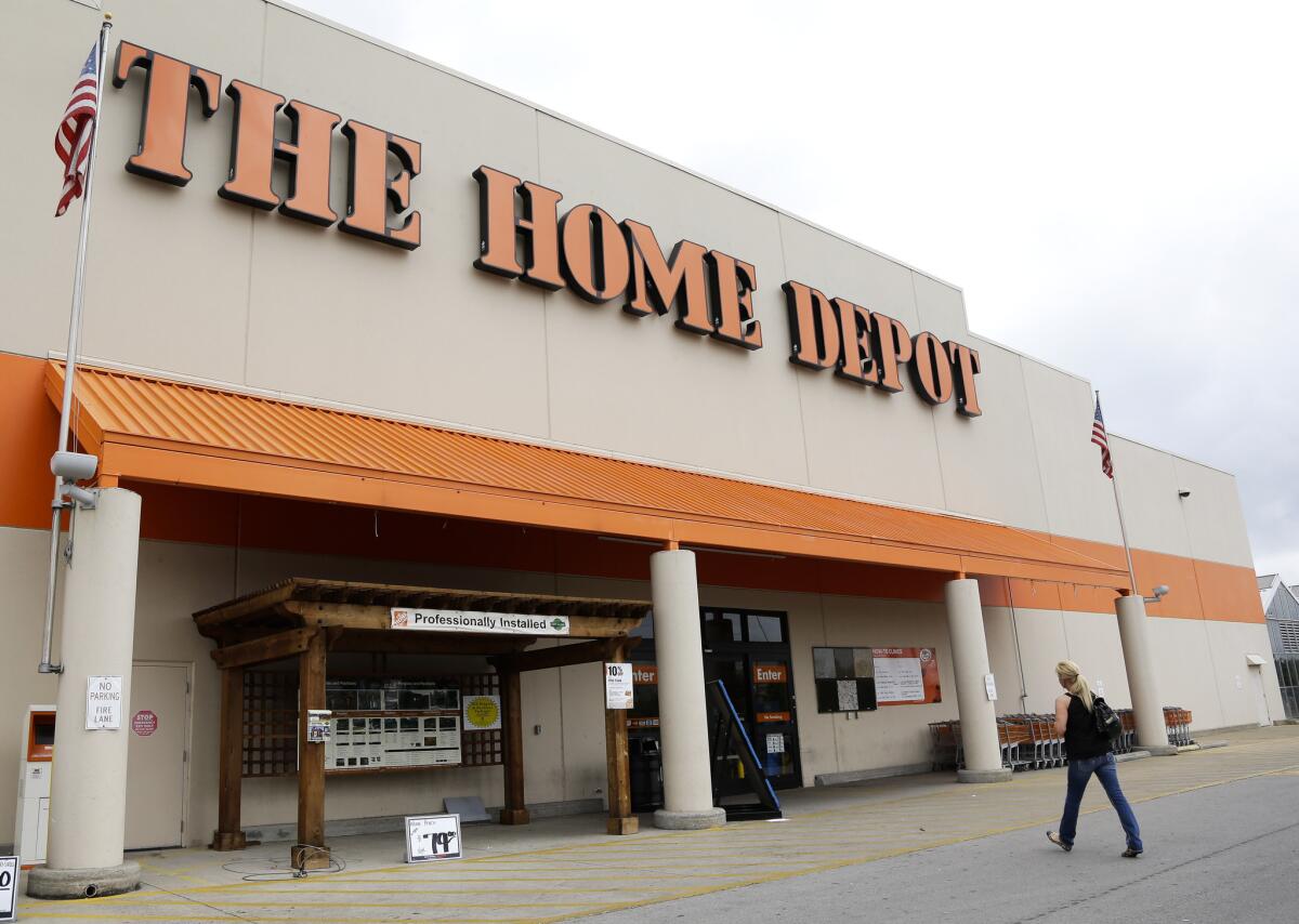 Home Depot said it is looking into "unusual activity" and working with law enforcement and banking partners.