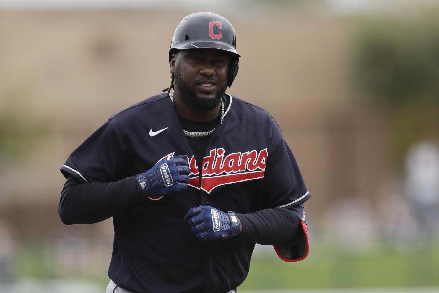 Cleveland Indians Franmil Reyes. 2020.  Cleveland indians baseball,  Cleveland indians, Indians