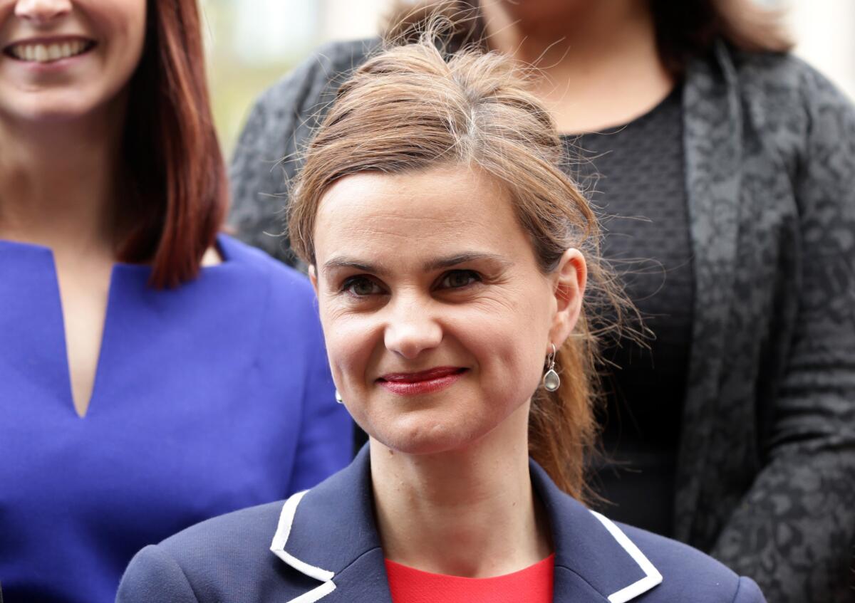 British Labor Party lawmaker Jo Cox died Thursday after being shot near Leeds, England.