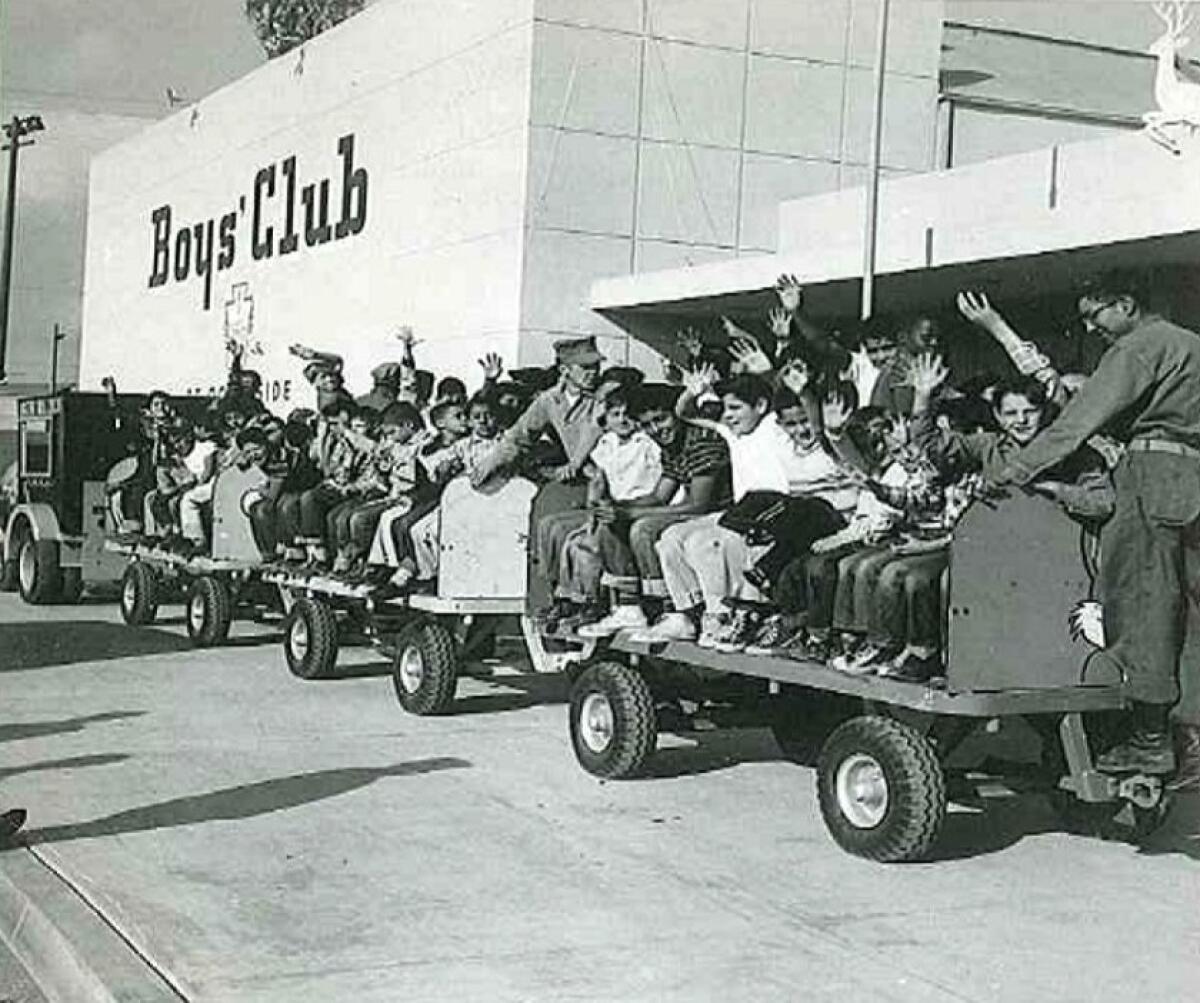 The Oceanside club in the 1950s when it was a boys-only club.