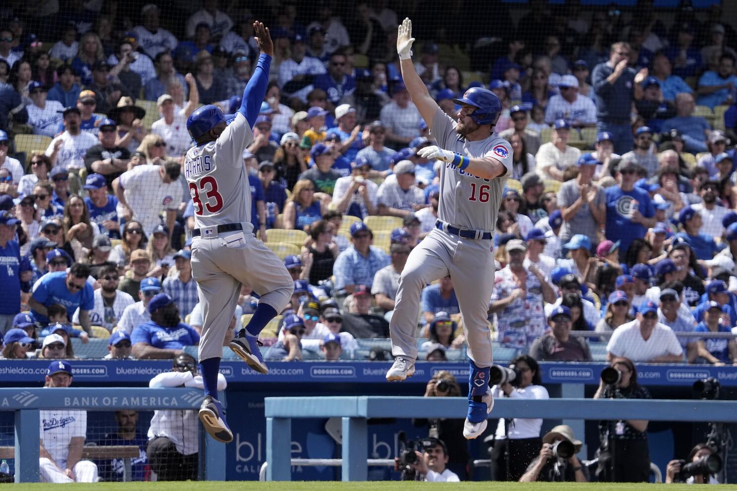 Wisdom, Bellinger HRs lift Cubs to 3-2 win over Dodgers - The San