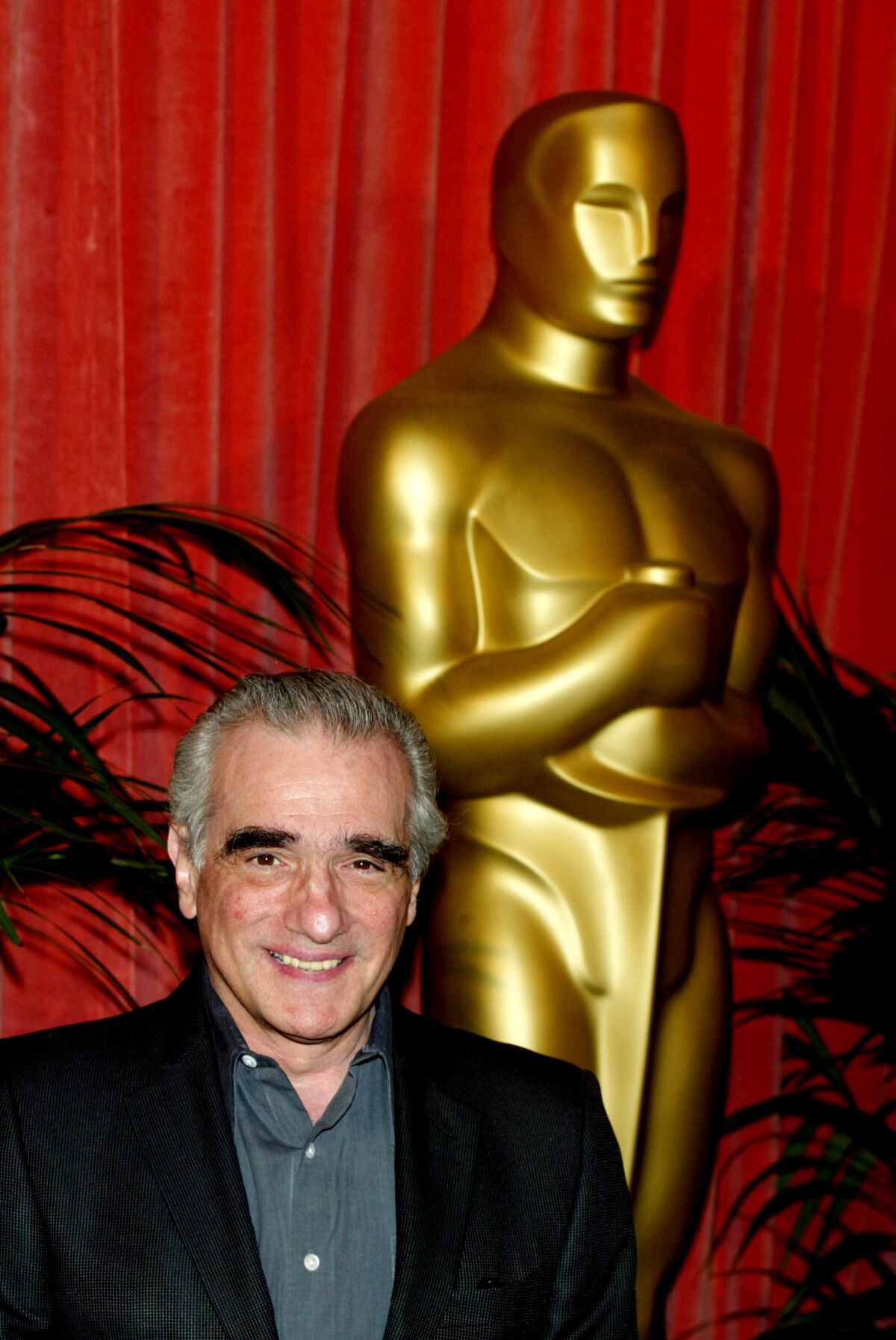 "Gangs of New York" director Martin Scorsese arrives at the 2003 Oscar Nominees Luncheon.